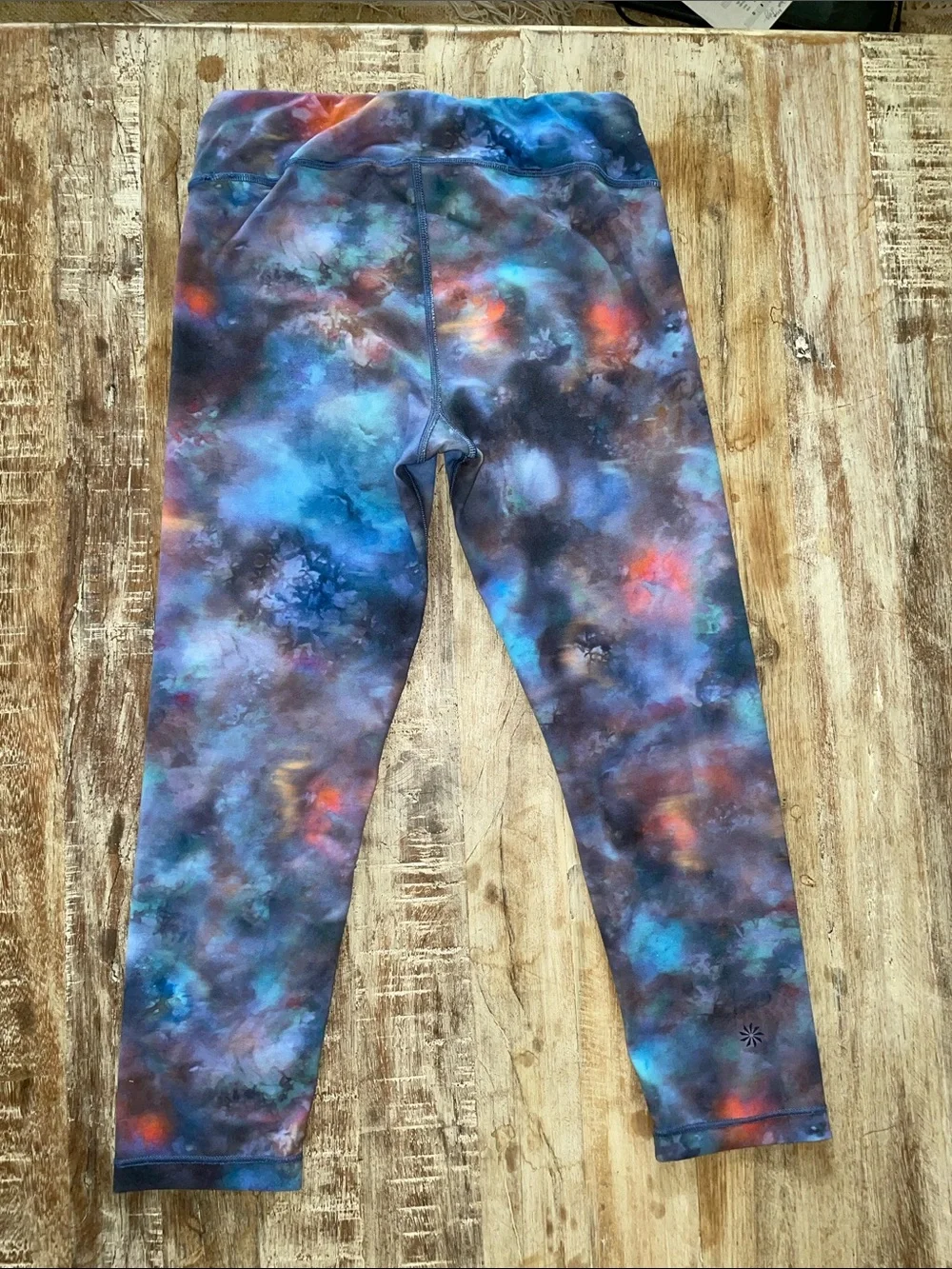 Athleta Kids Printed Chit Chat Leggings set of 2